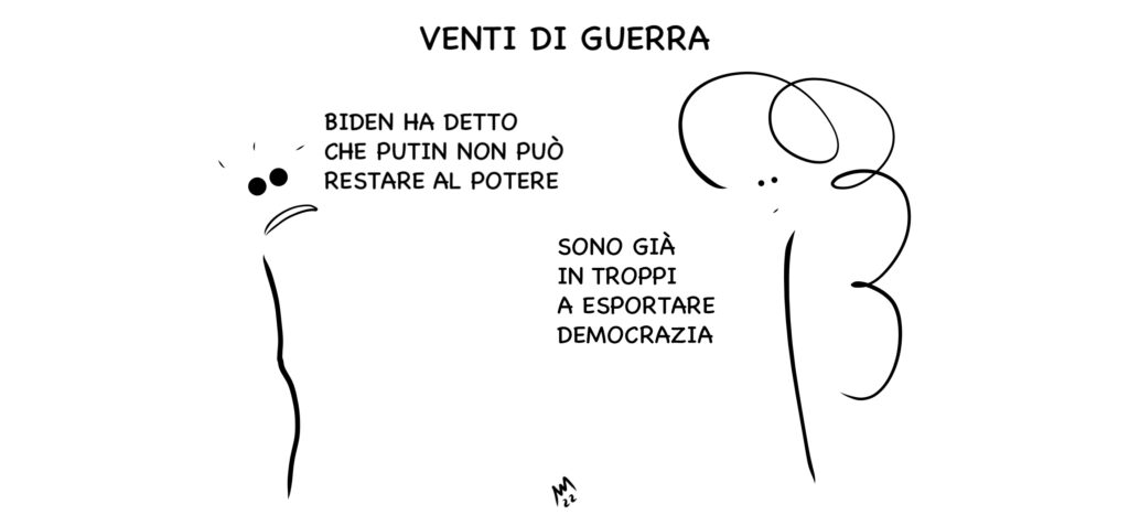 Biden su Putin: venti di guerra