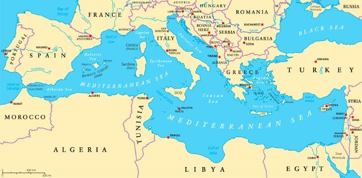 Mediterraneo orientale: a tutto gas
