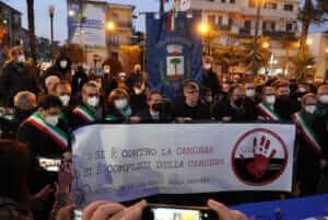Frattaminore, sit- in contro la faida di camorra