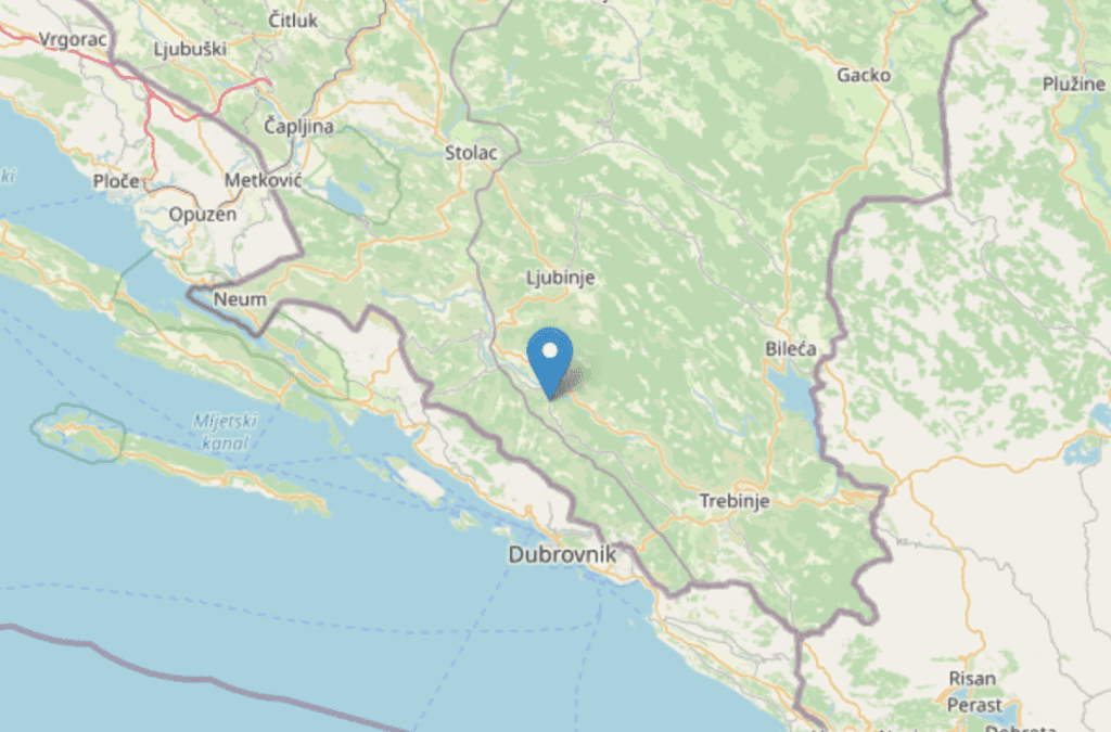 Bosnia - Terremoto di magnitudo 6.0: Avvertito anche in Italia