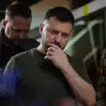 Zelensky a colloquio con i leader arabi