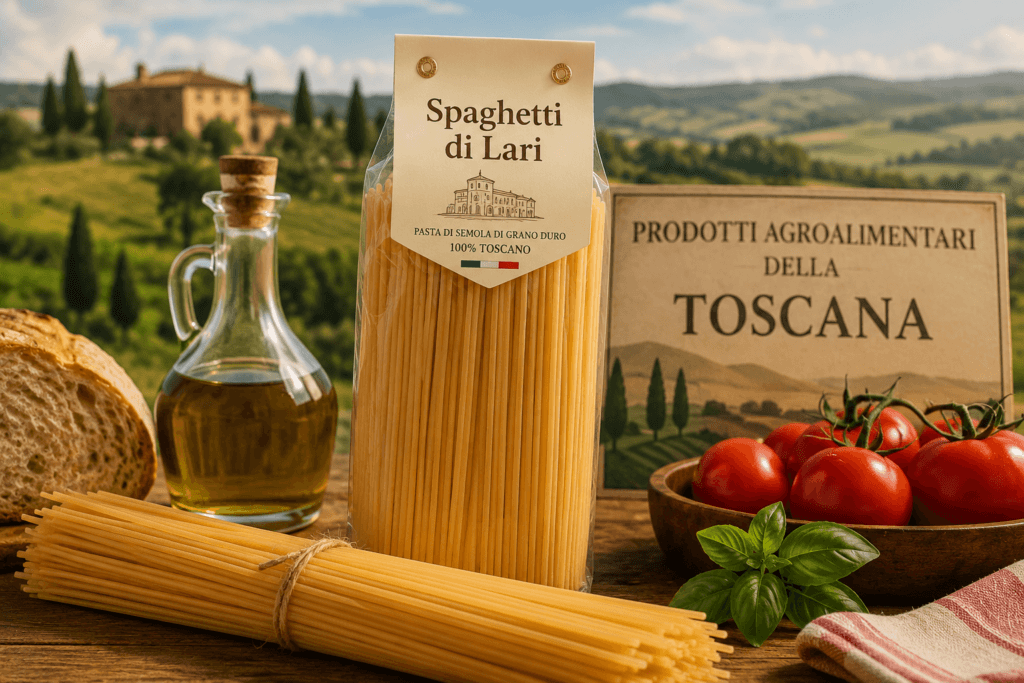 spaghetti pomodoro olio prodotti toscani
