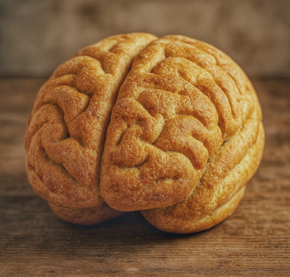 Un cervello di pane per raccontare la nuova intelligenza del cibo. Quando la tradizione incontra i dati, anche la panificazione si fa predittiva.