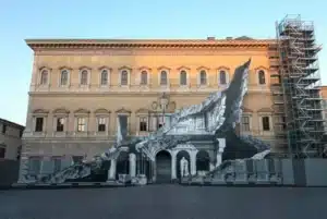 Palazzo Farnese a Roma durante la presentazione del Prix Palatine 2025.