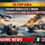 Trump minaccia l’Iran: “Rimuovete le mine nello Stretto di Hormuz”