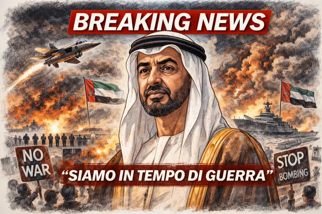 Iran, Mohamed bin Zayed: “Siamo in tempo di guerra”