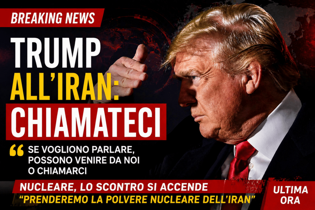 Donald Trump dichiara apertura all’Iran per negoziati mentre cresce la tensione sul nucleare tra USA e Teheran