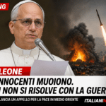 Papa Leone: «Gli innocenti muoiono. L’Iran non si risolve con la guerra»
