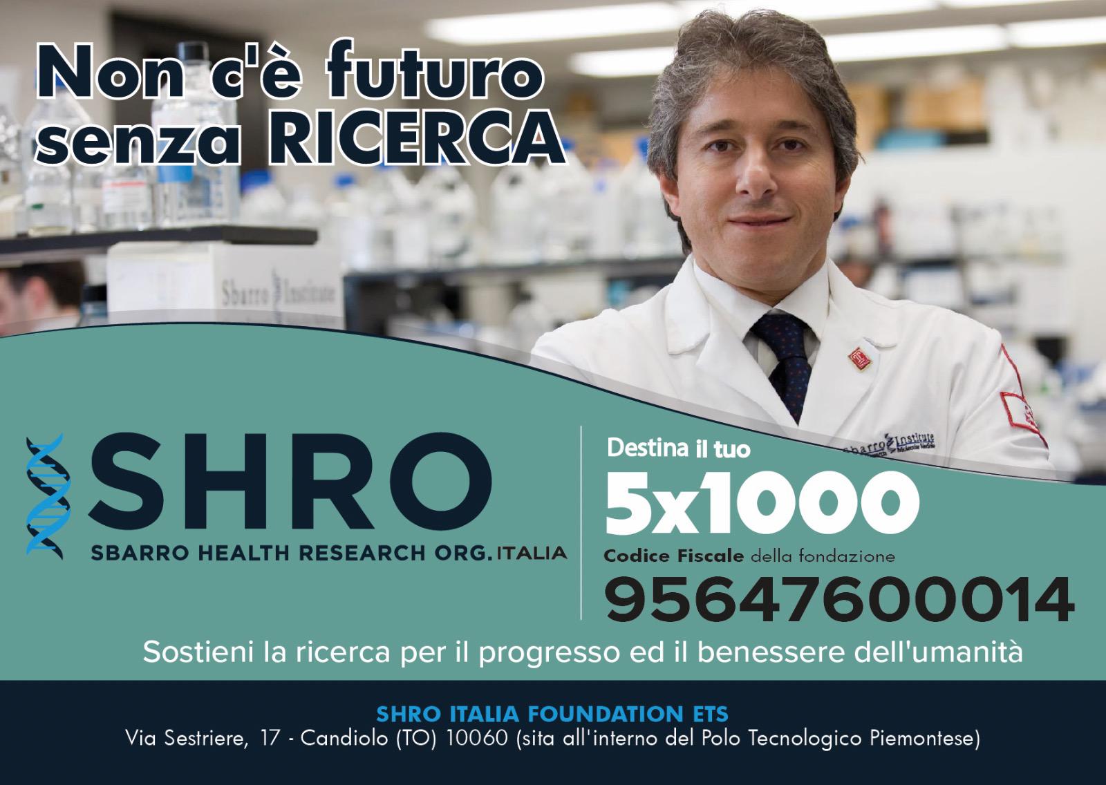 Non c’è futuro senza ricerca: l’impegno di SHRO Italia per il progresso scientifico
