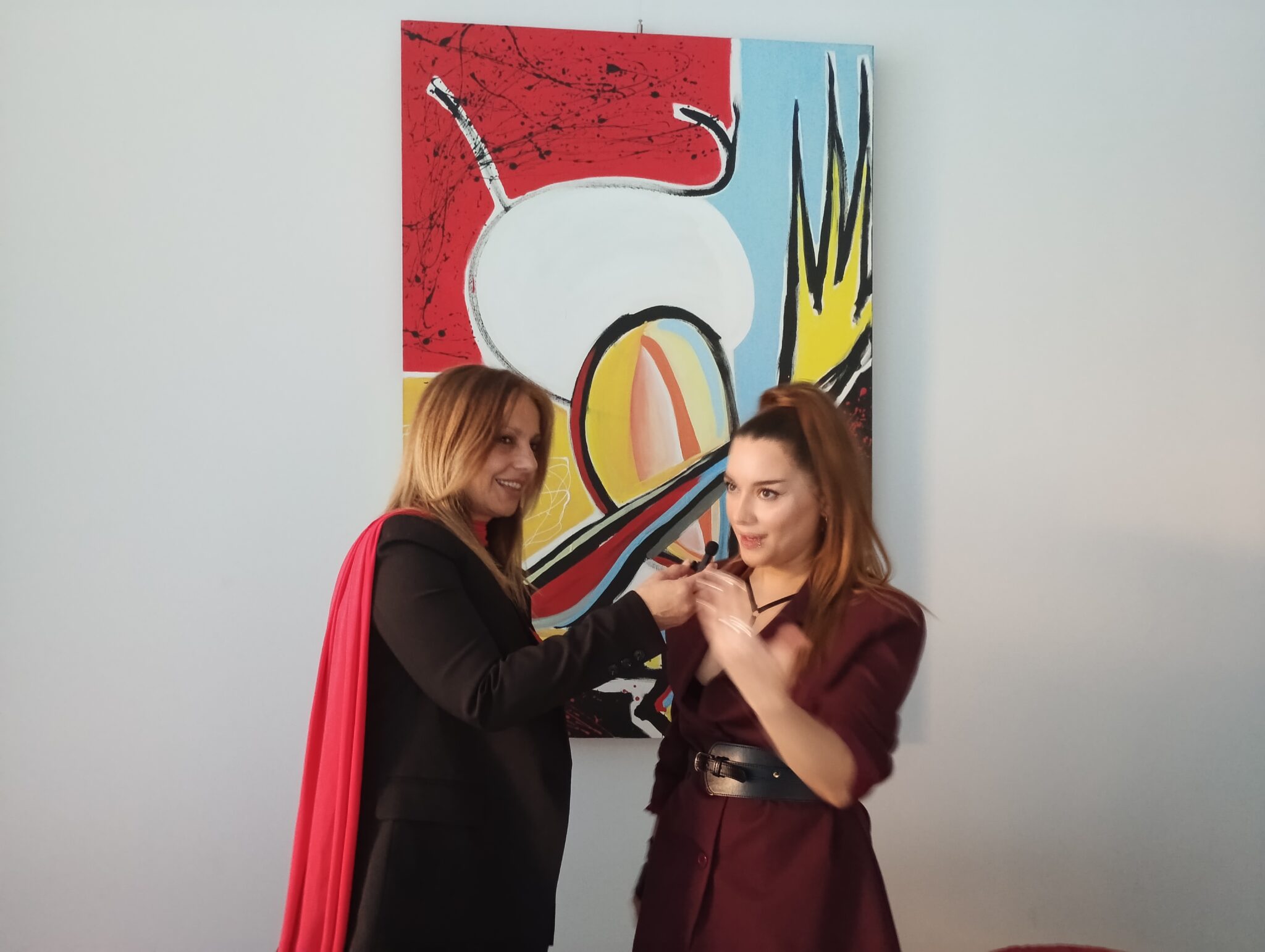 Simona Giglio artista e performer alla Galleria Baccaro Art