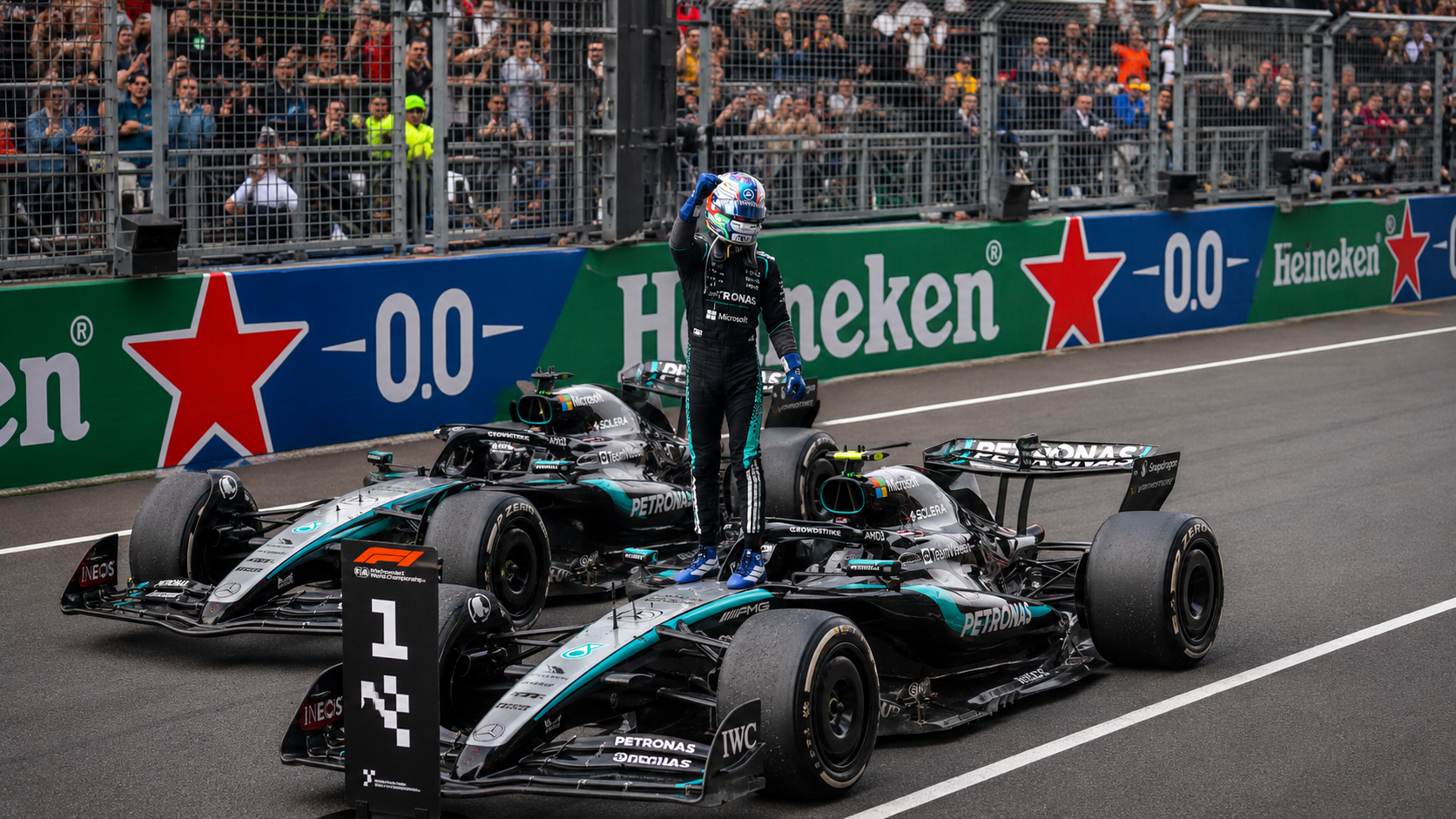 F1, Antonelli vince il GP di Montecarlo: cinquina Mercedes, Hamilton secondo