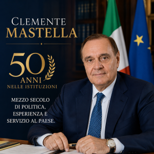 Clemente Mastella, 50 anni in politica.