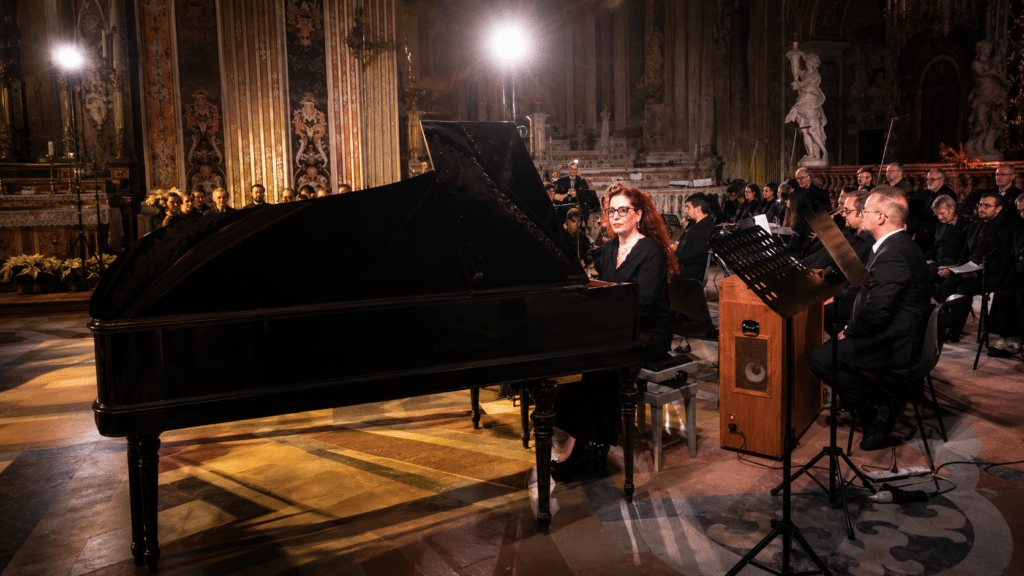Concerto in una chiesa storica.