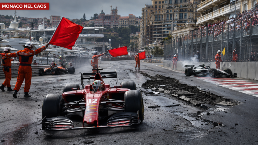 Gran Premio F1 Monaco succede di tutto incidente Leclerc