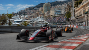Auto da corsa nel Gran Premio
