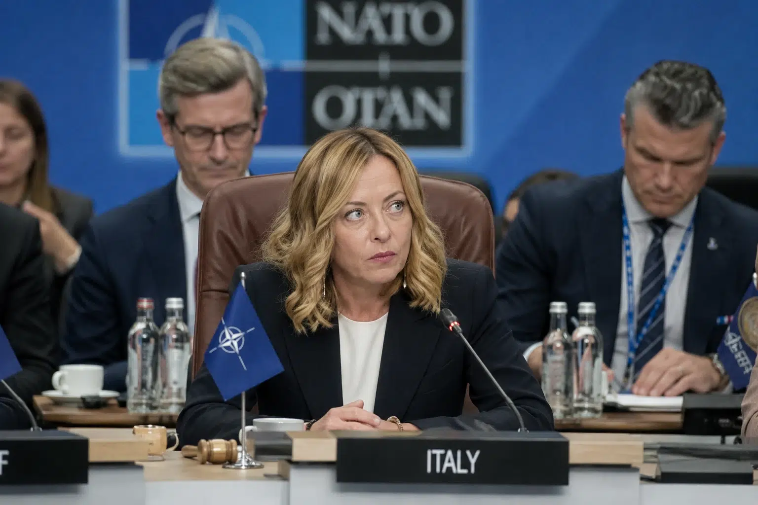 Meloni: urge componente europea più solida nella Nato