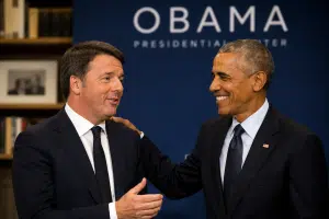 Matteo Renzi e Barack Obama a Chicago per la Barack Obama Presidential Library