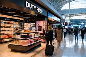 Travel retail in Italia con acquisti di cibo profumi e cosmetici in aeroporti e stazioni