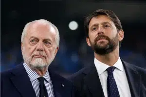Aurelio e Luigi De Laurentiis in foto insieme
