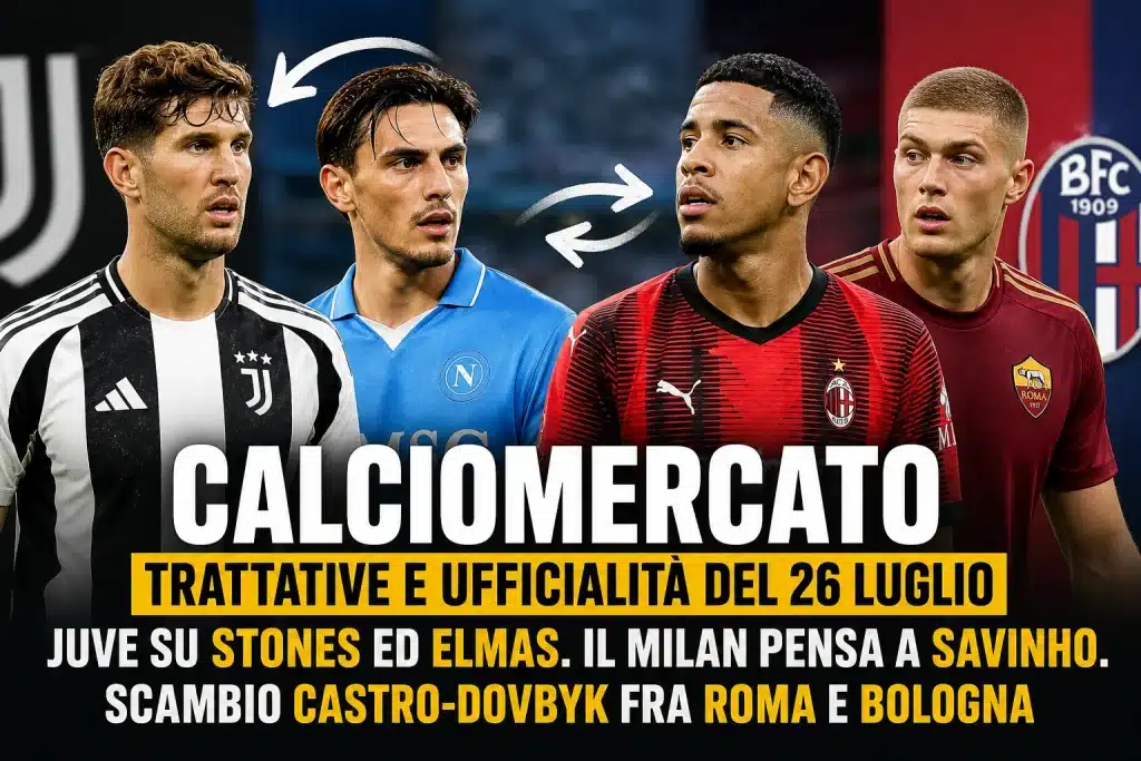 Calciomercato, il punto sulle trattative di Serie A