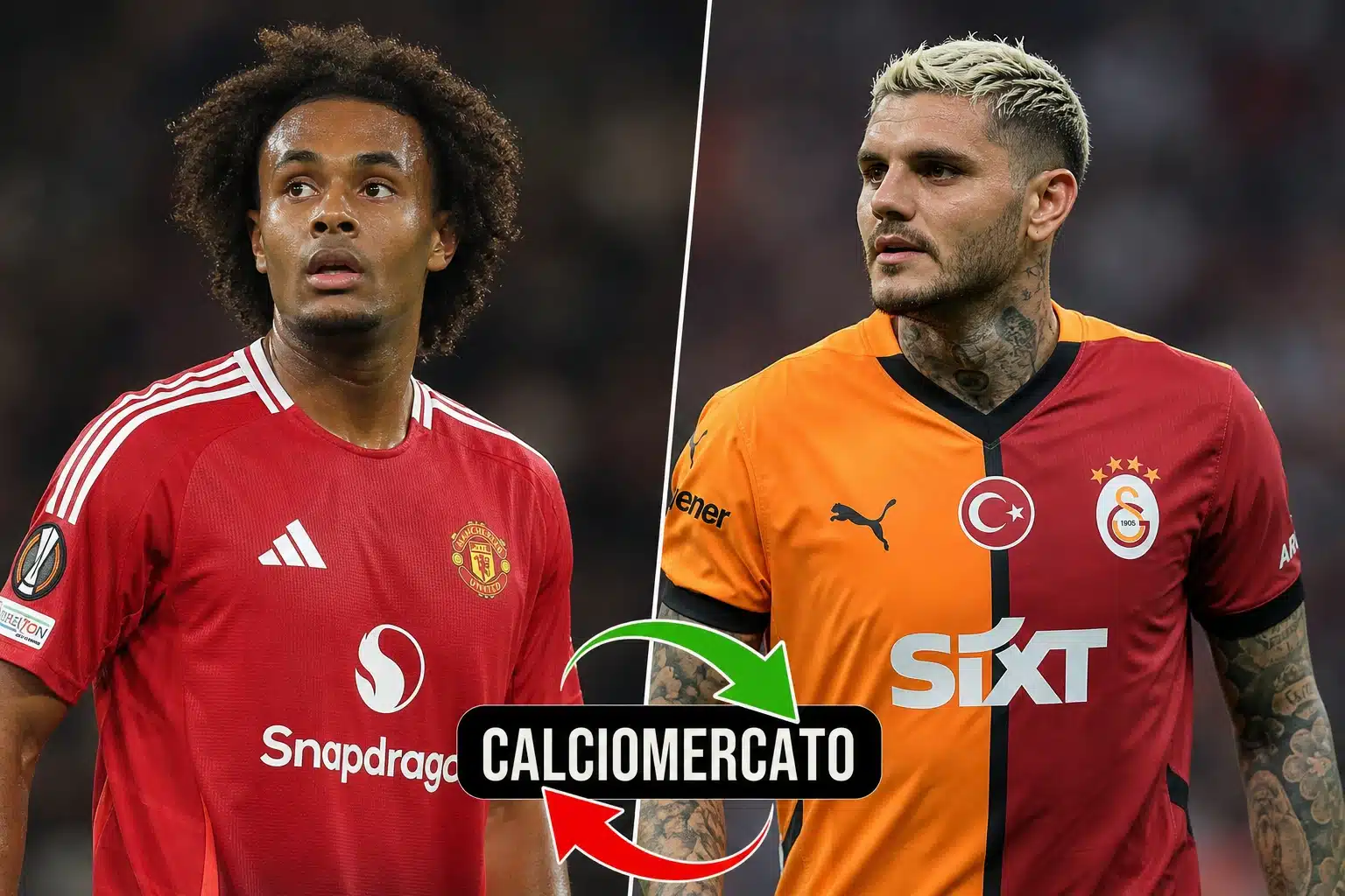 Calciomercato, le trattative e le ufficialità del 28 luglio: Zirkzee si avvicina alla Juve, Icardi potrebbe tornare in Serie A