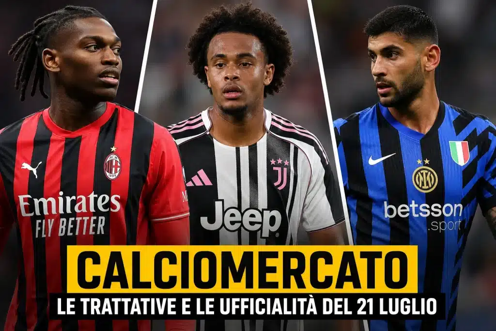 Le trattative e le ufficialità di calciomercato del 21 luglio
