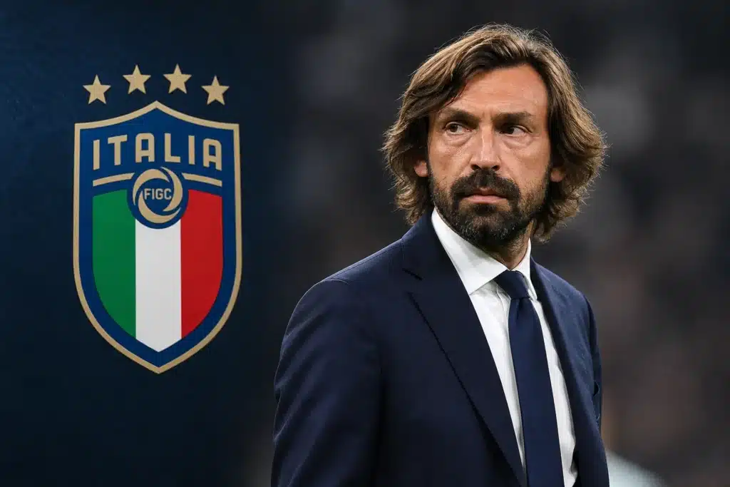Pirlo è il favorito per il ruolo di ct dell'Italia