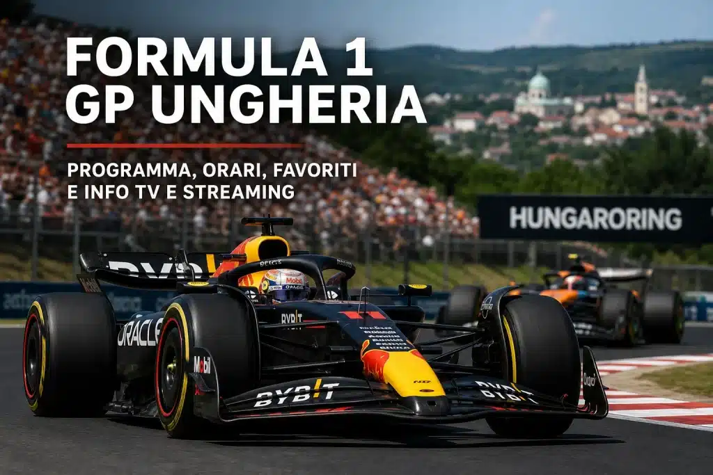 Formula 1, il programma completo e il GP d'Ungheria