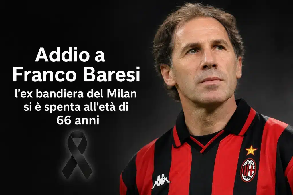 Un uomo con la maglia del Milan
