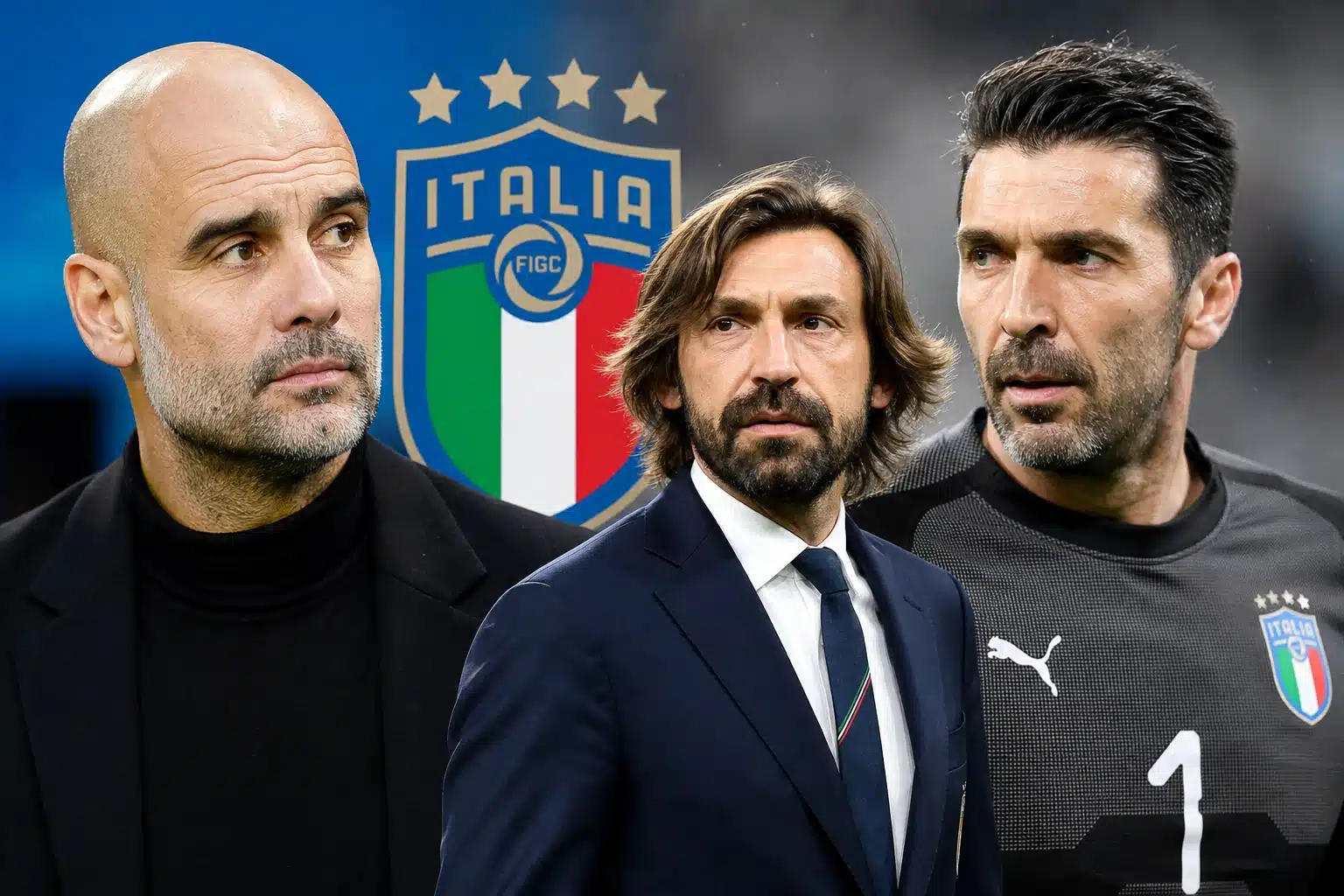 No di Guardiola e Buffon alla Nazionale: i motivi delle loro scelte. E intanto l’Italia si prepara a ripartire da Pirlo