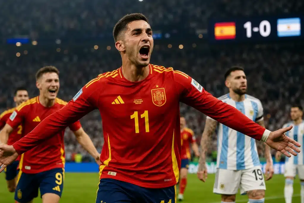 Spagna-Argentina 1-0, gli iberici sono campioni del mondo