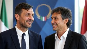 In foto Maldini e Leonardo