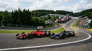 Un momento di una gara di Formula 1