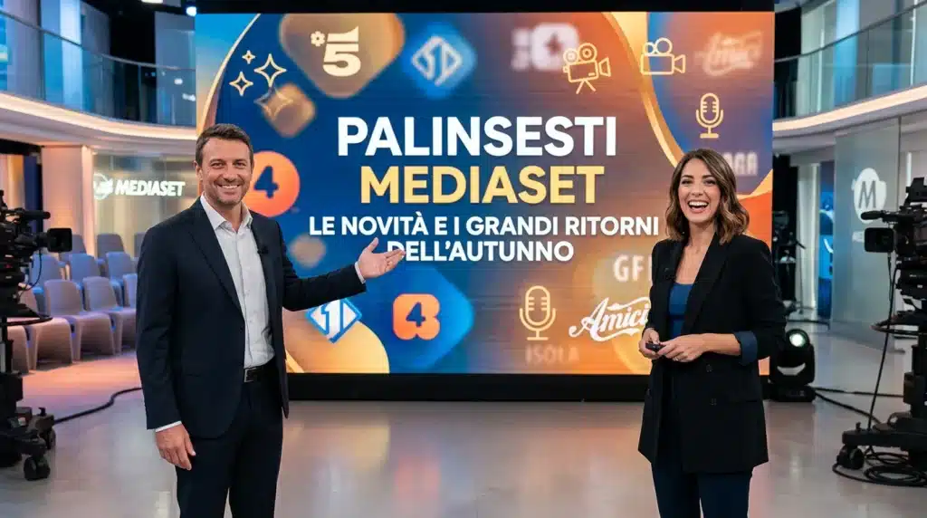Palinsesti Mediaset, diverse novità e tanti ritorni: ecco cosa ci aspetterà dal prossimo autunno
