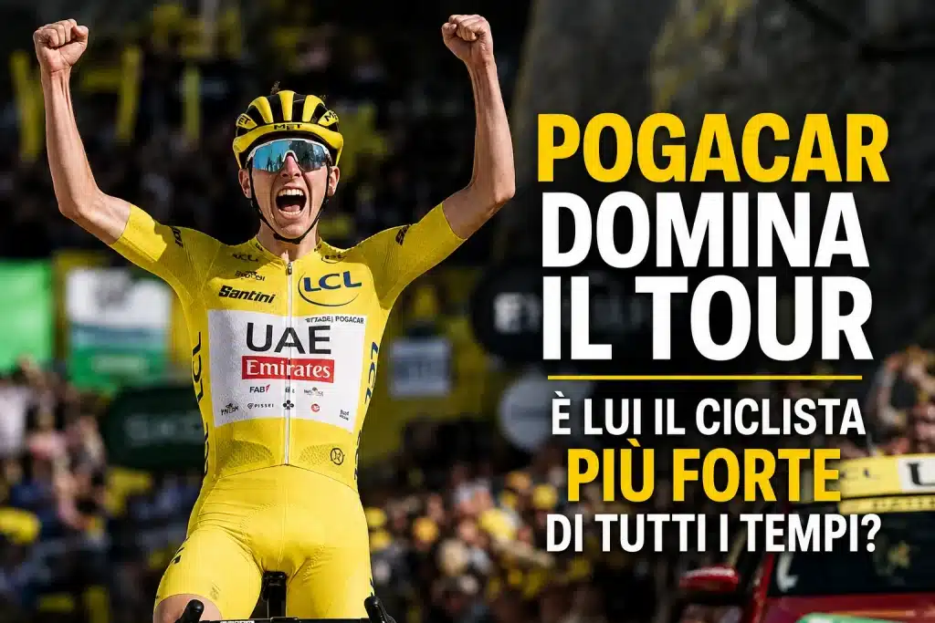 Pogacar ha vinto il Tour de France 2026 dominandolo