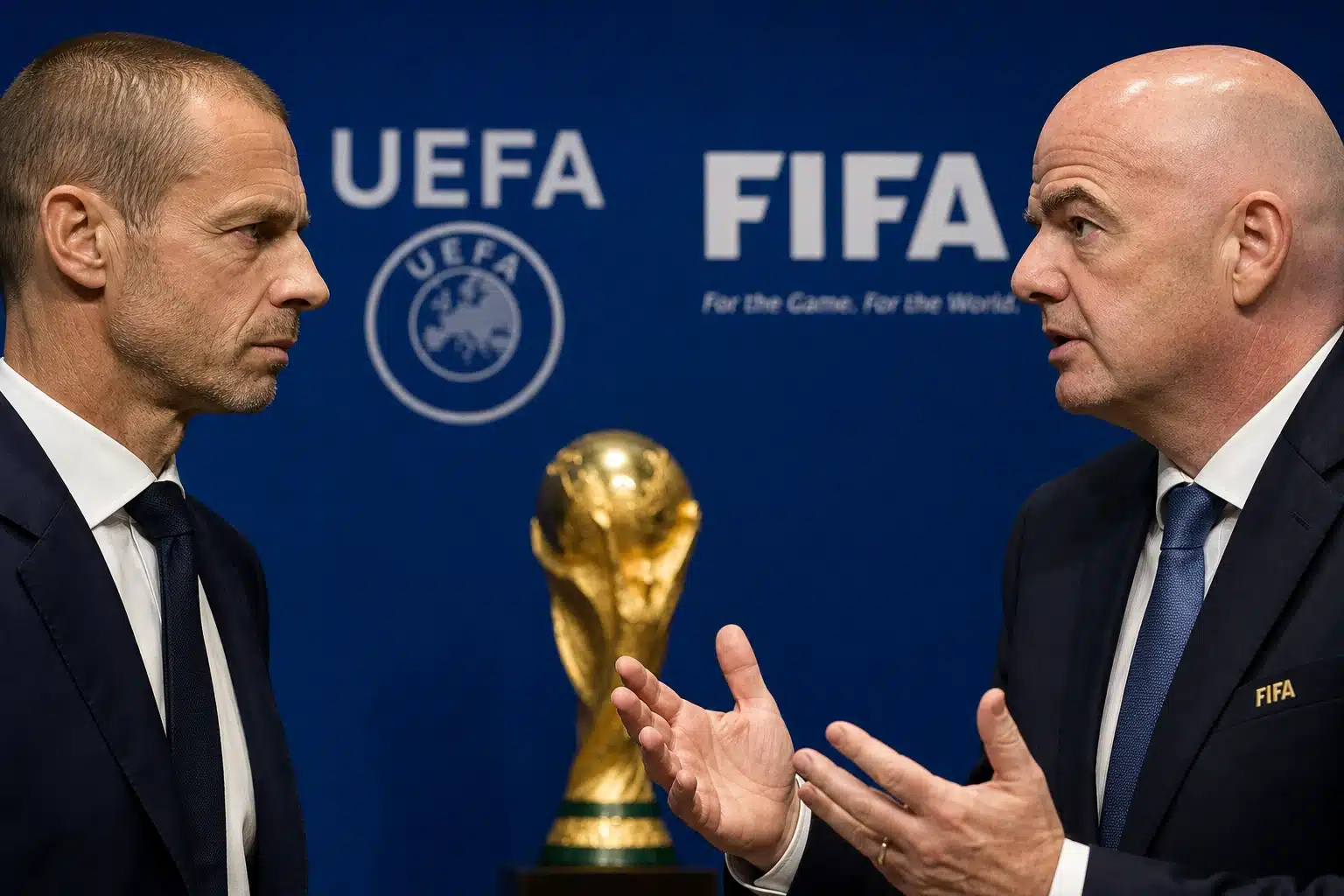 E’ guerra tra UEFA e FIFA dopo l’apertura di Infantino a investitori privati: “La Coppa del Mondo non è in vendita”. Pronto il boicottaggio
