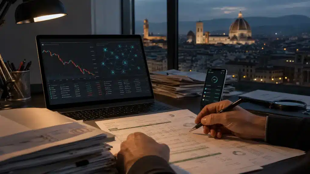 Indagine a Firenze sulla presunta truffa crypto da 18 milioni di euro