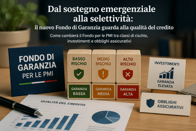 Dal sostegno emergenziale alla selettività: il nuovo Fondo di Garanzia guarda alla qualità del credito