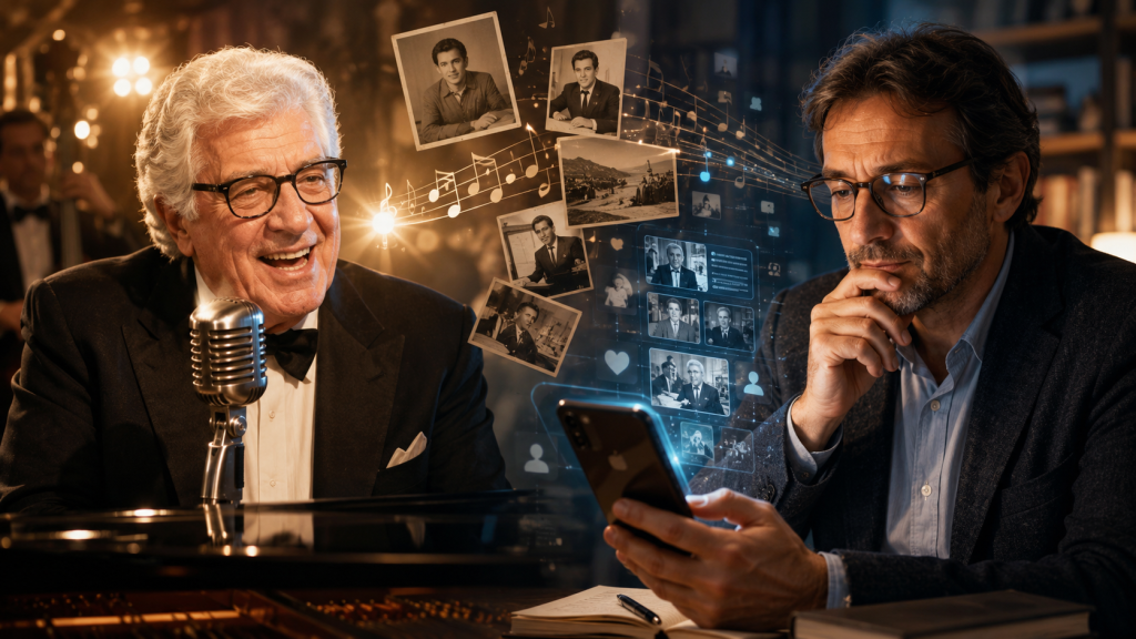 Peppino di Capri, Francesco Pira e il valore culturale della memoria digitale