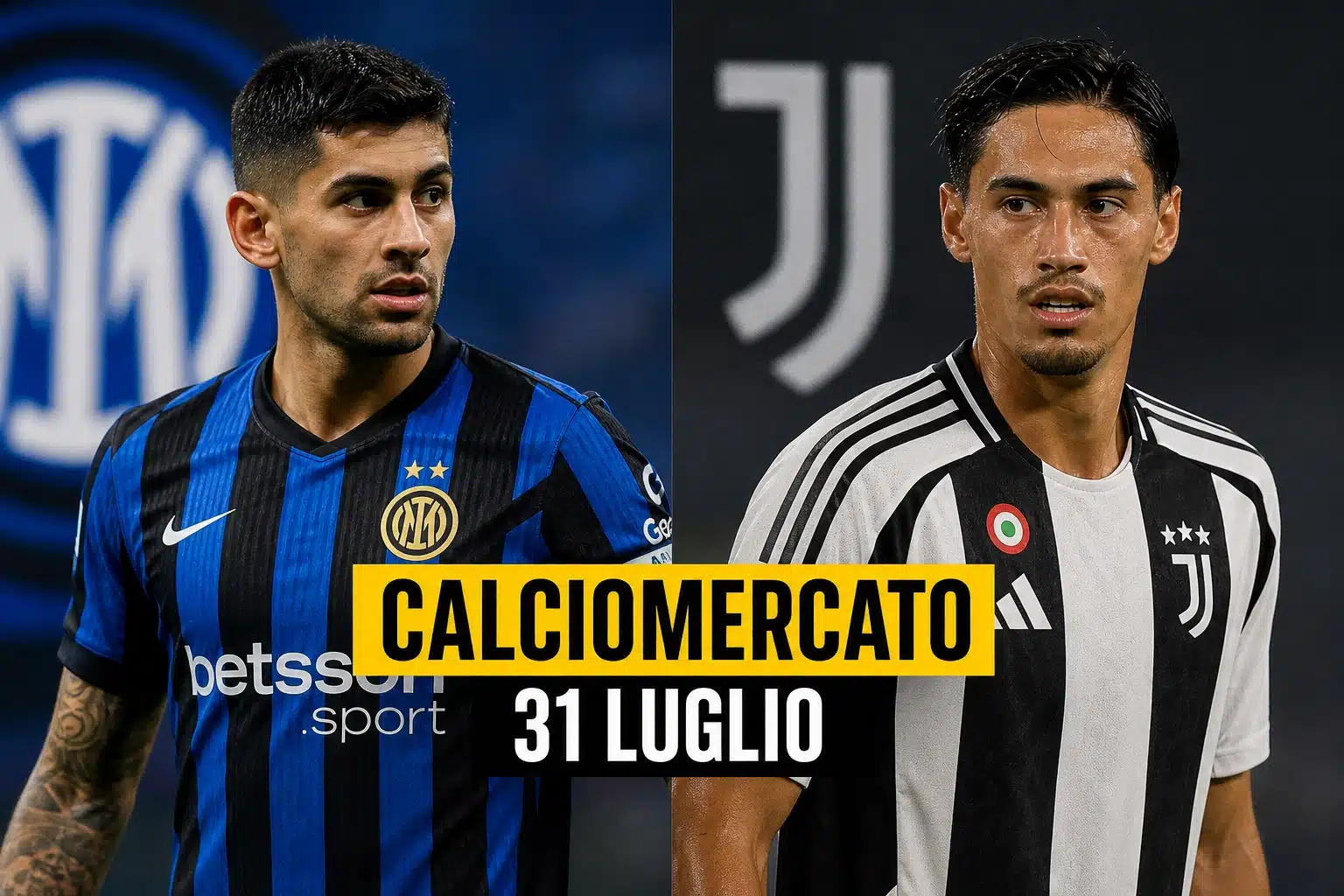 Calciomercato, le trattative e le ufficialità del 31 luglio: l’Inter non molla Romero, Juve su Reijnders