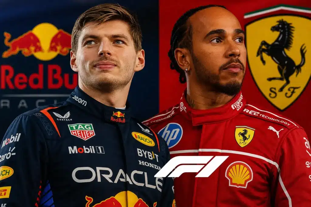 In foto due piloti di Formula 1