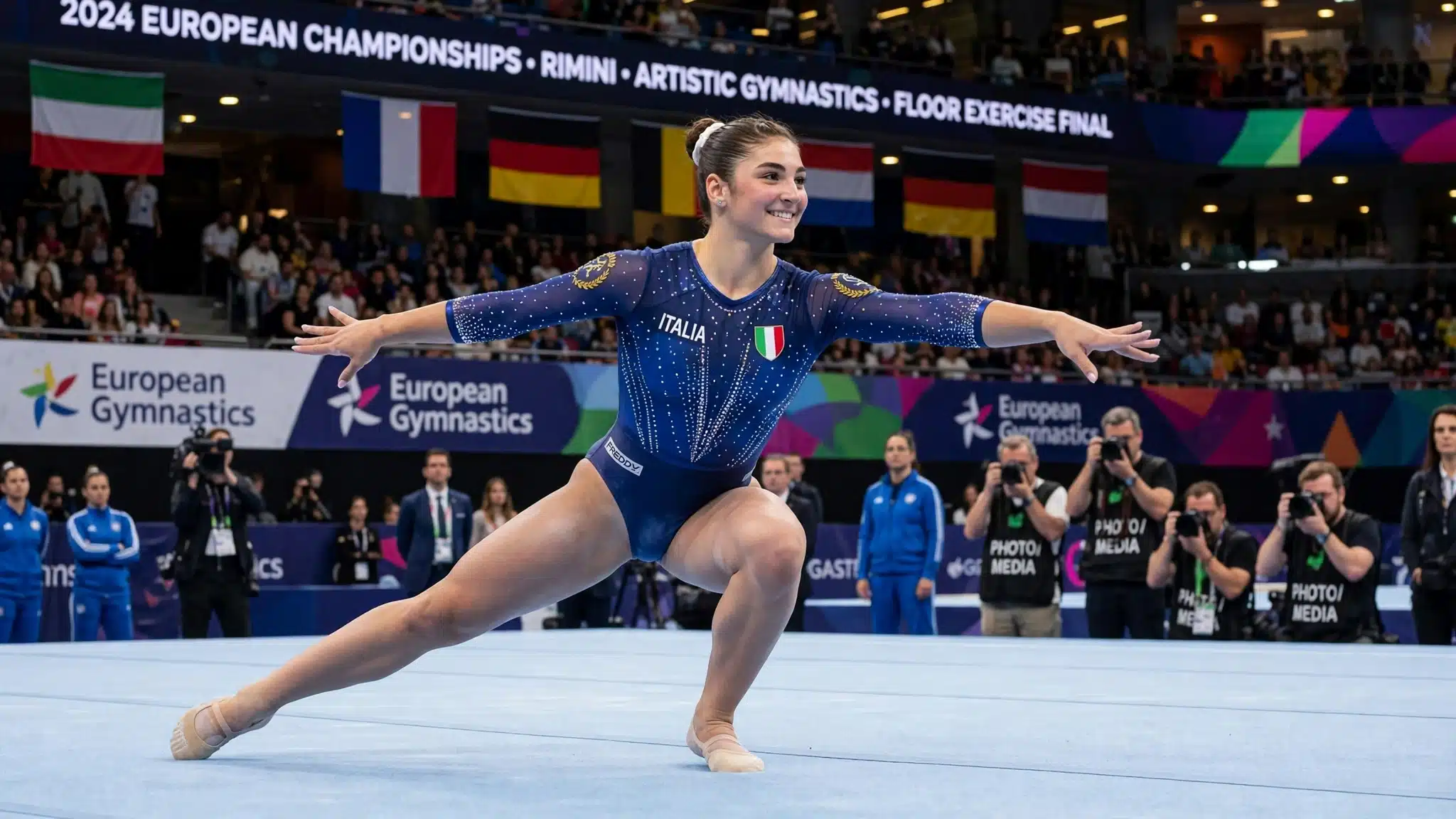 Chi è Manila Esposito, l’azzurra oro europeo nel corpo libero