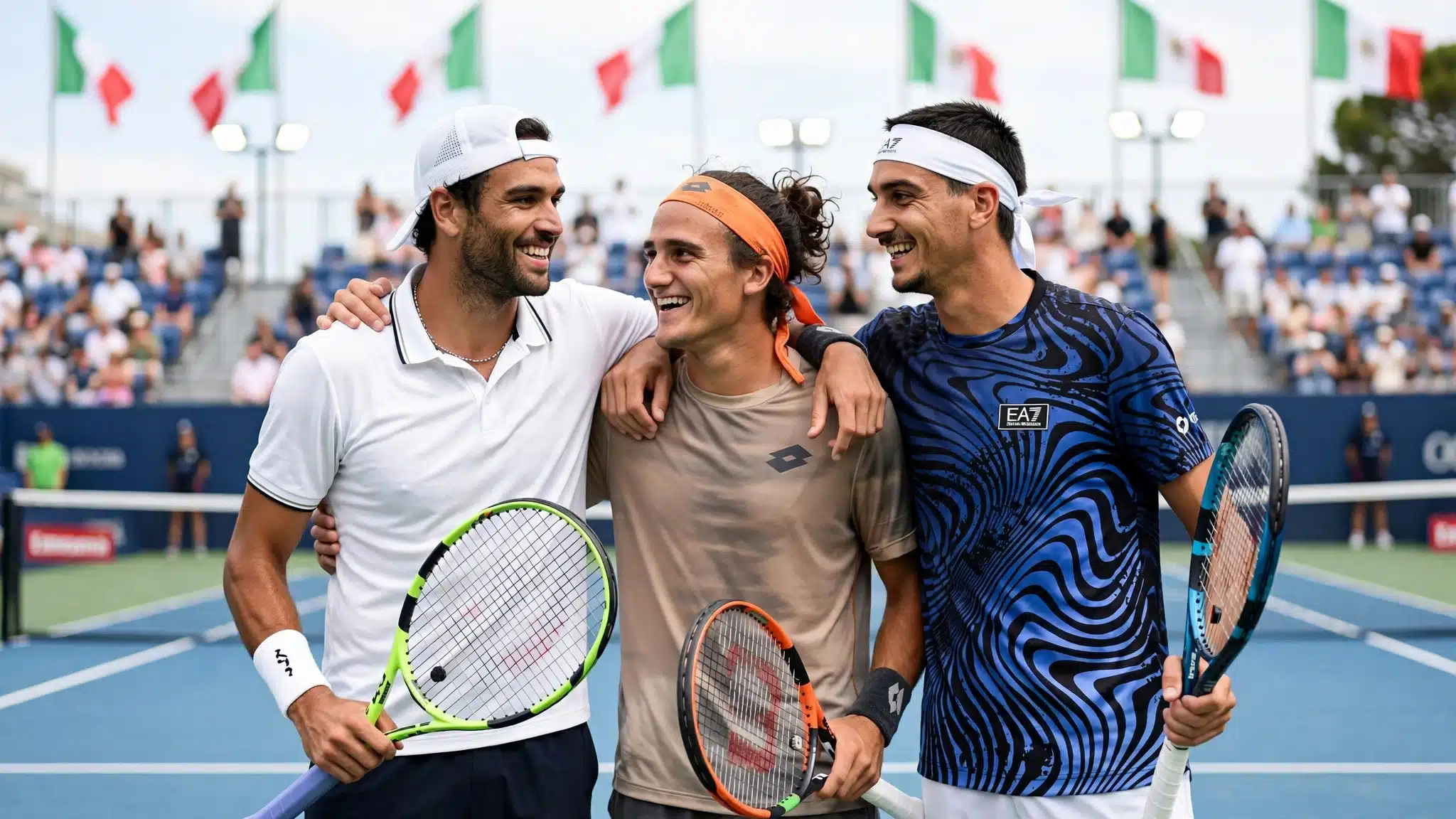 Masters 1000 Cincinnati: avanti Berrettini, Bellucci e Sonego. Si ritira la Cocciaretto