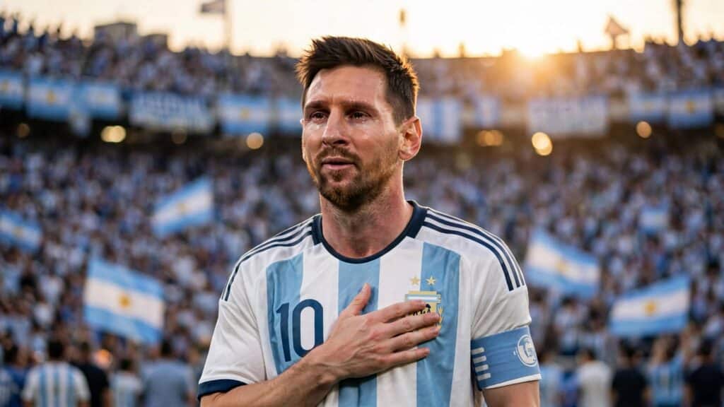 Messi in primo piano