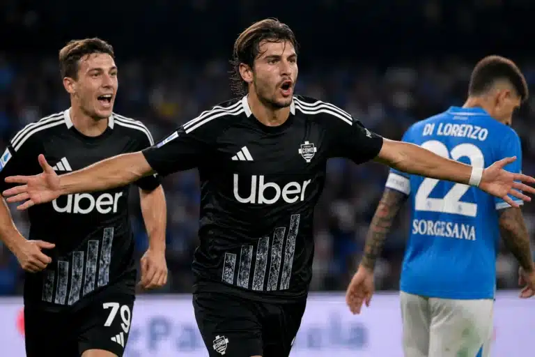 Serie A, i risultati del 30 agosto: il Como vince a Napoli. Bene Inter e Lazio