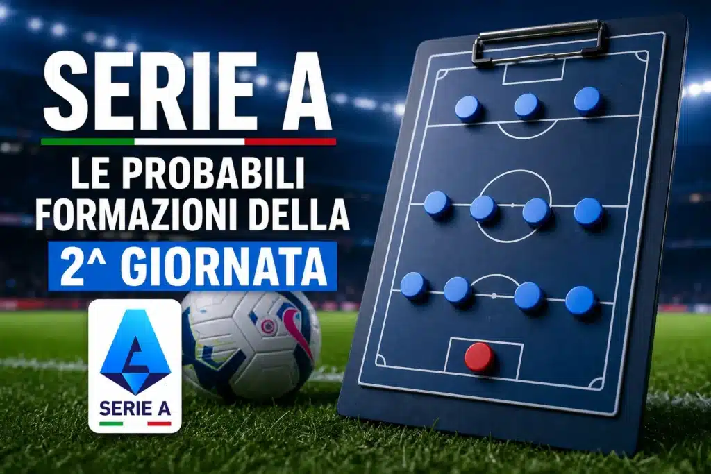 Serie A, una foto dedicata alle probabili formazioni