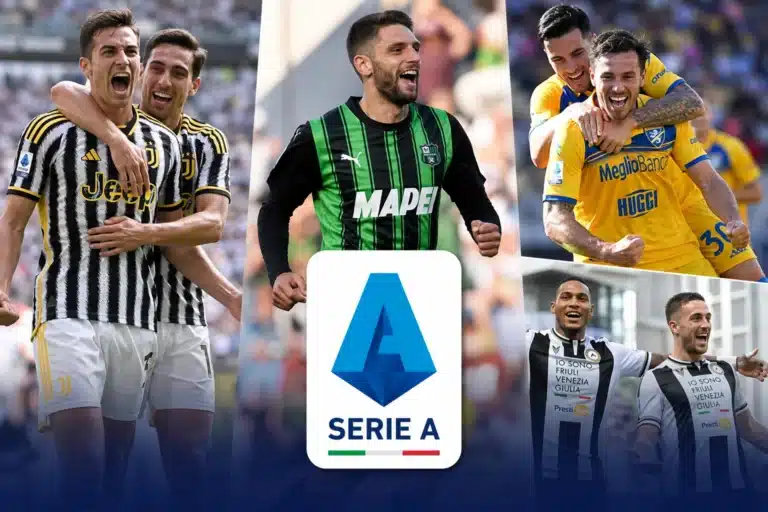 Serie A, bene Juve e Sassuolo. Colpo Frosinone, l’Udinese vince a Monza