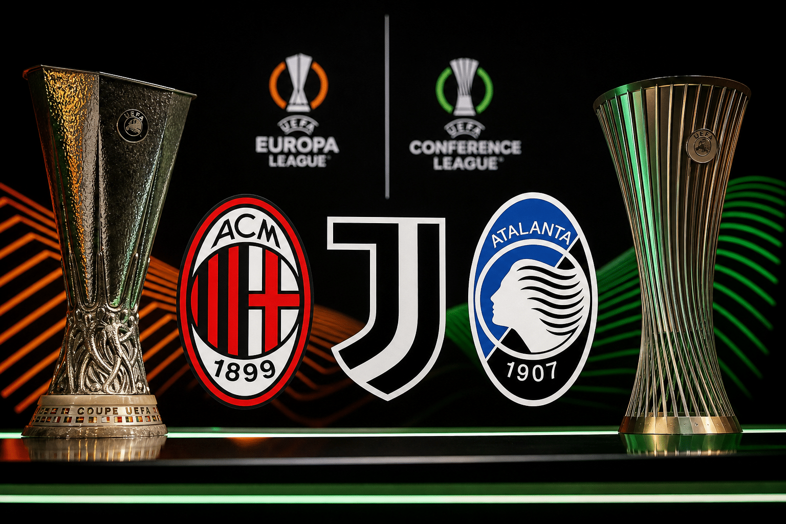Sorteggi Europa e Conference League: le avversarie di Milan, Juve ed Atalanta
