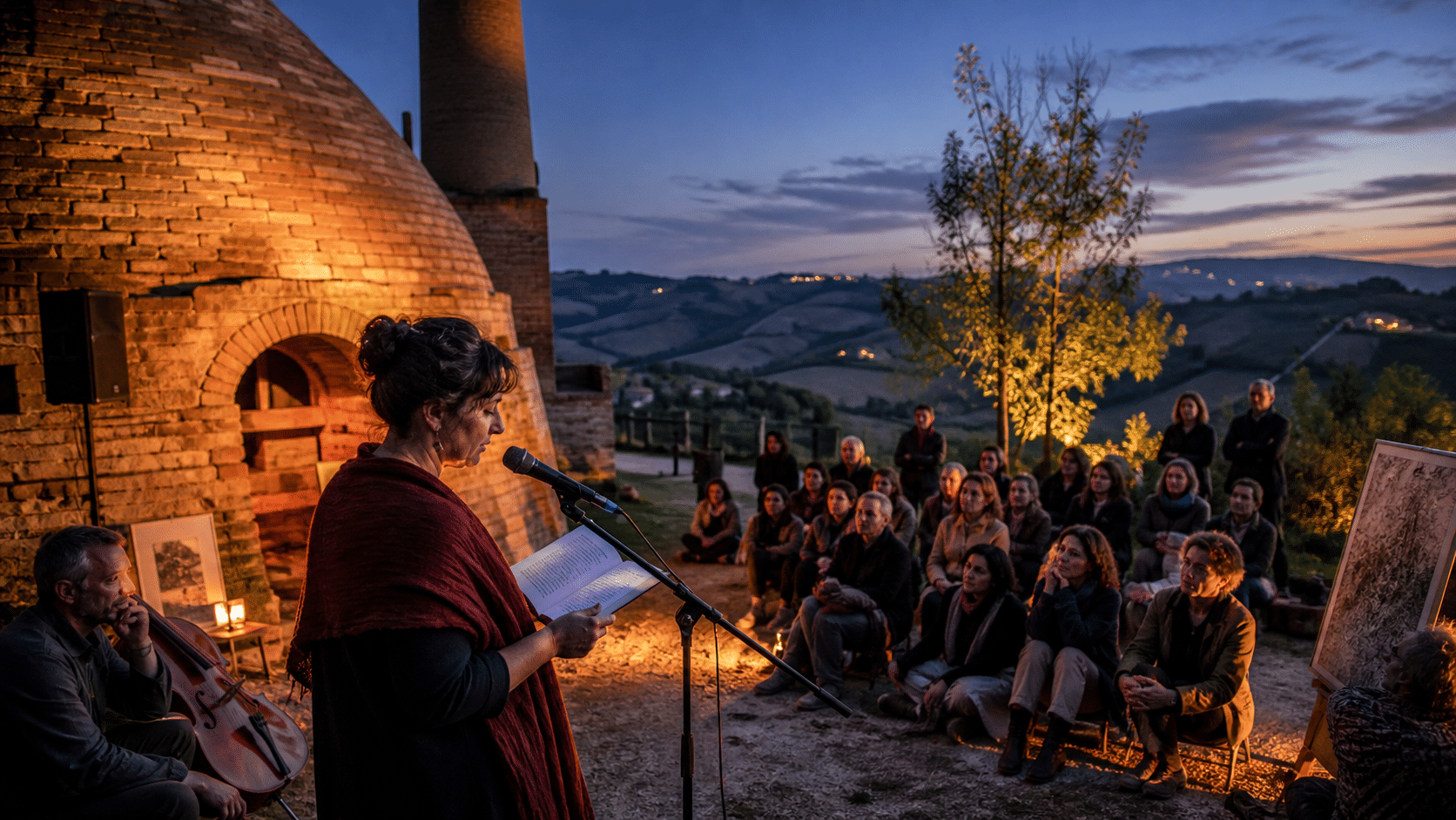 “I Fumi della Fornace”: quattro giorni di poesia, arte e ricerca a Valle Cascia