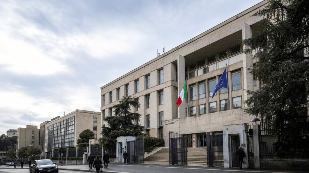 Palazzo della giustizia a Roma